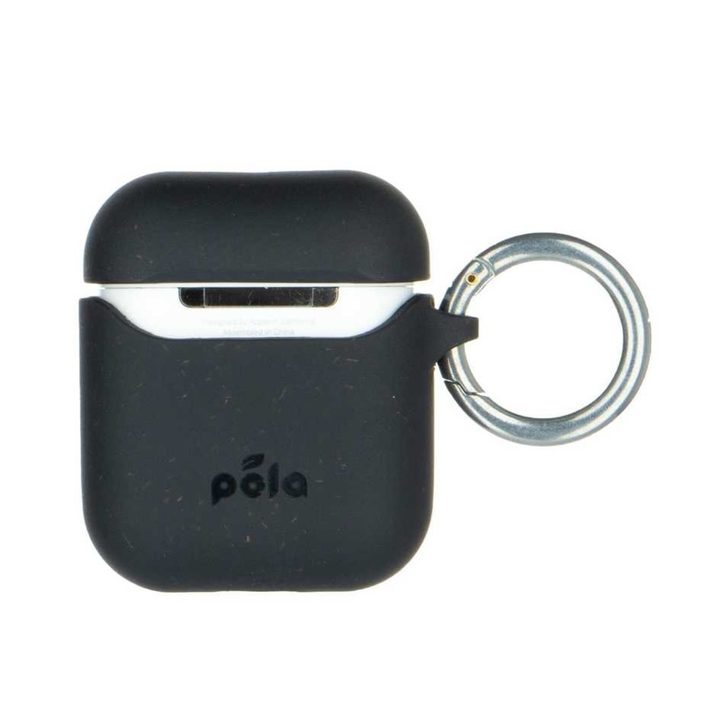 Pela Case Airpod Case in Black (Biodegradable)
